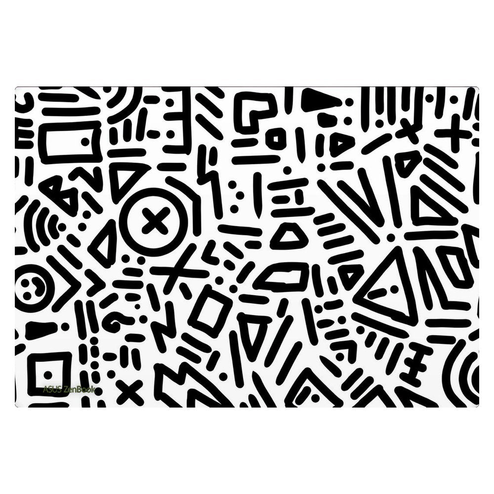 ASUS Zenbook 14 Oled - UX3405CA laptop skin - Playful Doodle Elements