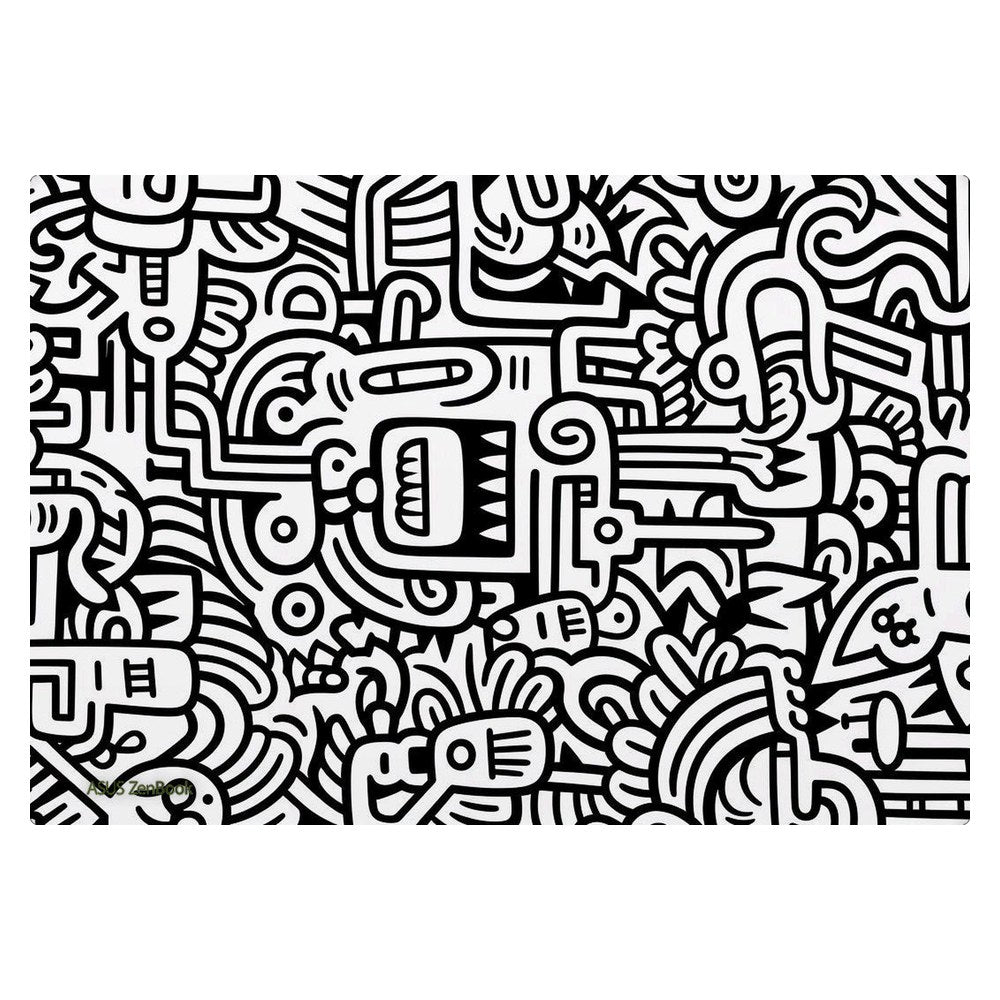 ASUS Zenbook 14 Oled - UX3405CA laptop skin - Surreal Abstract Illustration