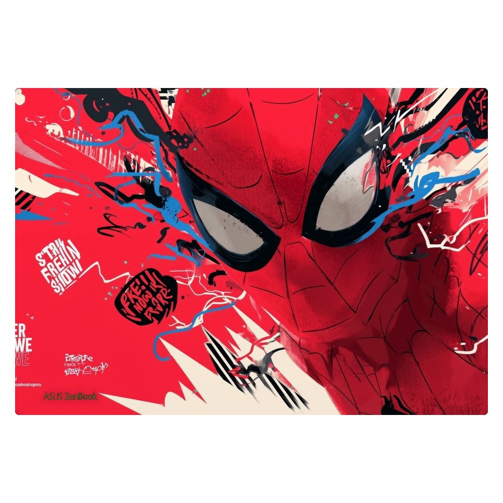 ASUS Zenbook 14 Oled - UX3405CA laptop skin - Web Slinger Graffiti