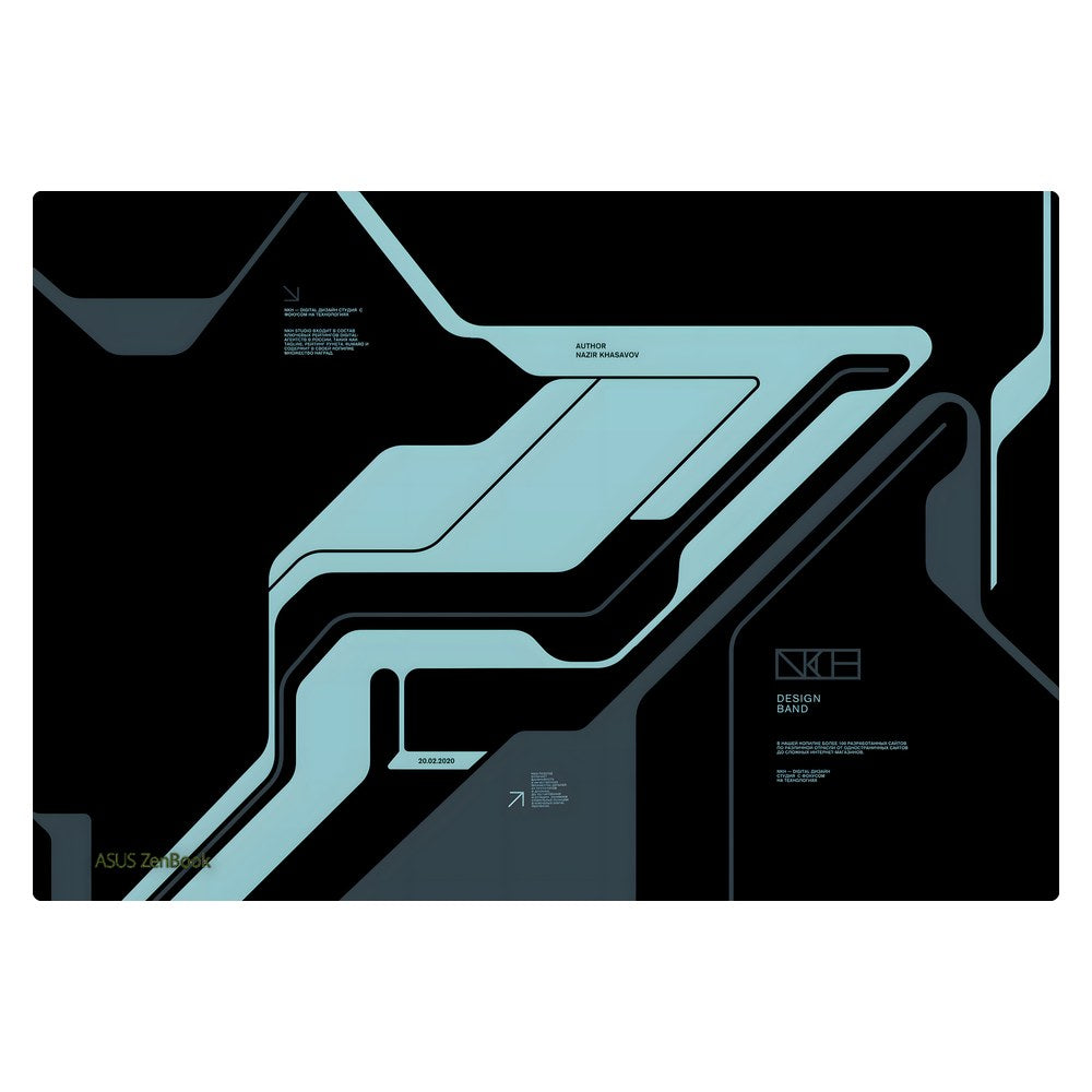 ASUS Zenbook 14 Oled - UX3405CA laptop skin - Zero OG Cyberpunk