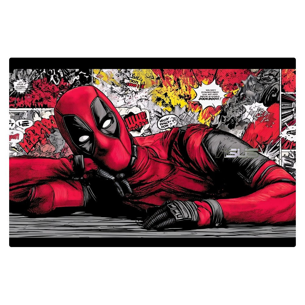 ASUS Zenbook 14, Q408UG laptop skin - Crimson Comic