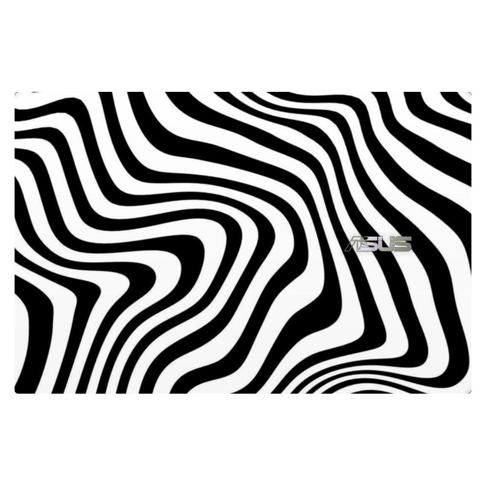 ASUS ZenBook 13 UX325 laptop skin - Distorted Grid Abstract
