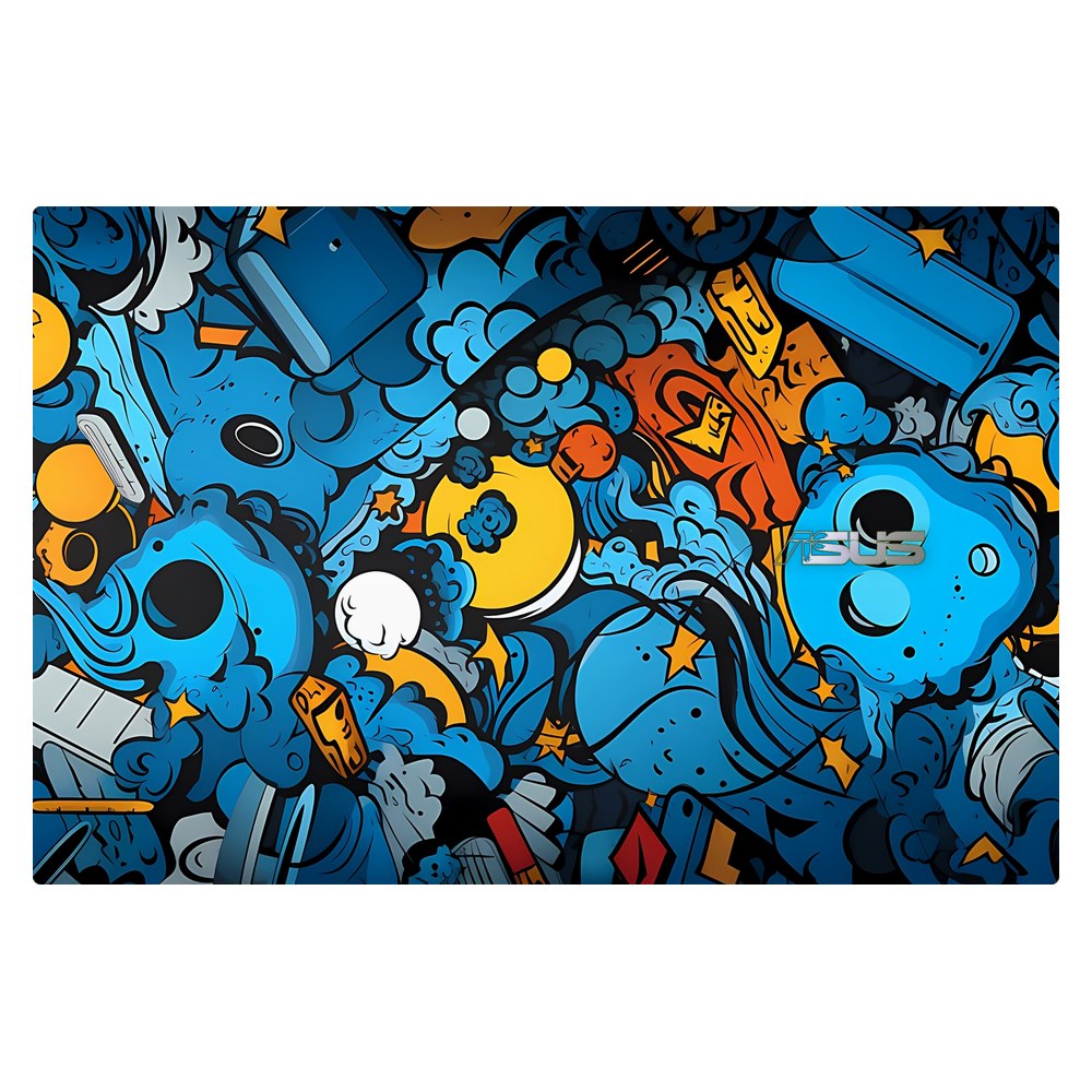 ASUS Zenbook 14 UM425 laptop skin - Doodle Frenzy
