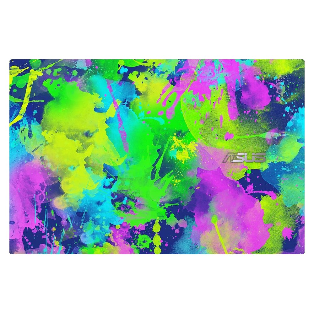 ASUS Zenbook 14 UM425 laptop skin - Electric Artistic Backdrop