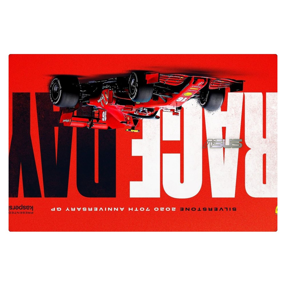 ASUS Zenbook 14, Q408UG laptop skin - Ferrari Racing Graphic Red