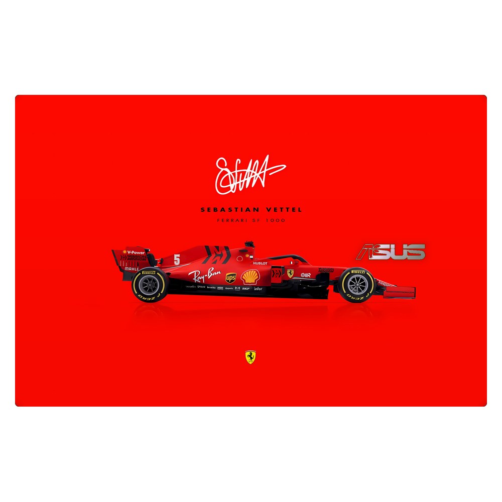 ASUS Zenbook 14, Q408UG laptop skin - Ferrari