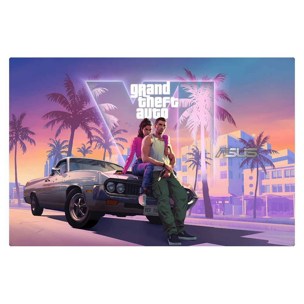 ASUS Zenbook 14, Q408UG laptop skin - GTA Sunset