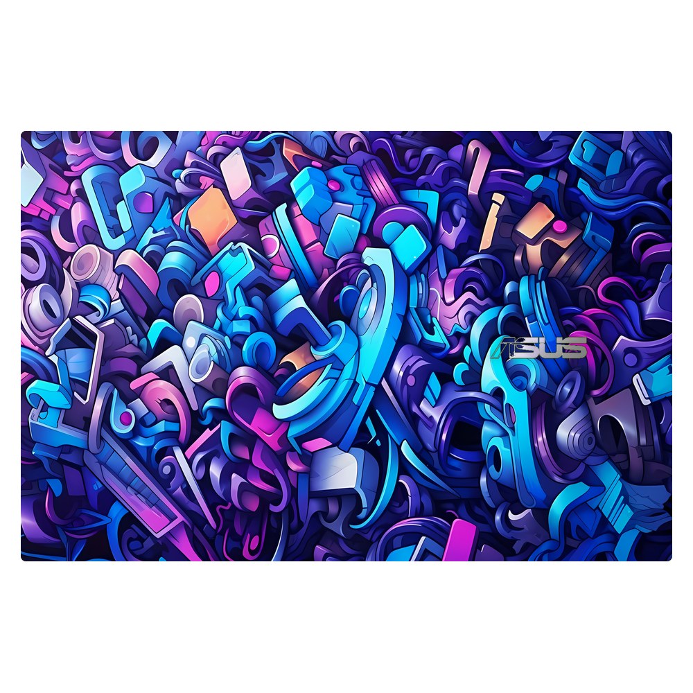ASUS Zenbook 14, Q408UG laptop skin - Graffiti B2
