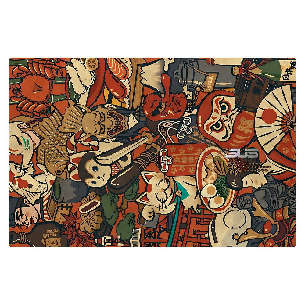 ASUS Zenbook 14 UM425 laptop skin - Koi Garden