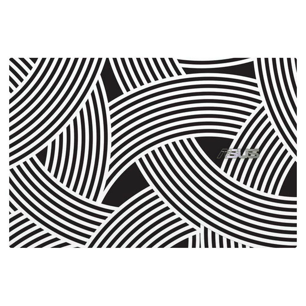 ASUS ZenBook 14 UX425E laptop skin - Minimalist Optical Pattern