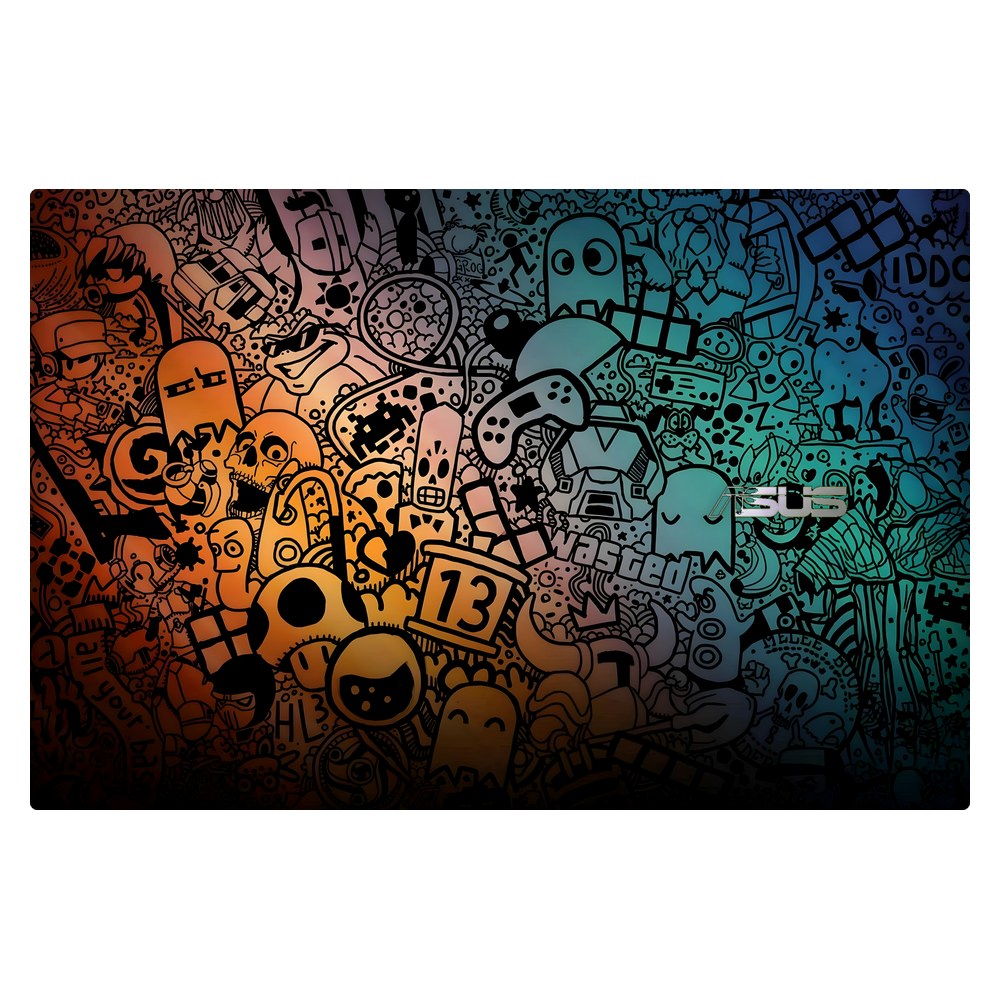 ASUS Zenbook 14, Q408UG laptop skin - Modern Art