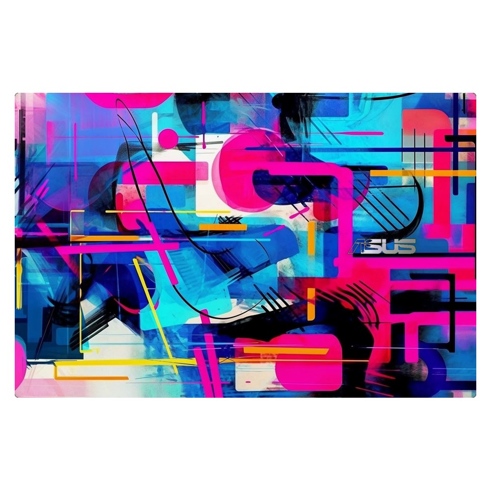 ASUS ZenBook 13 UX325 laptop skin - Modern Geometric Fusion