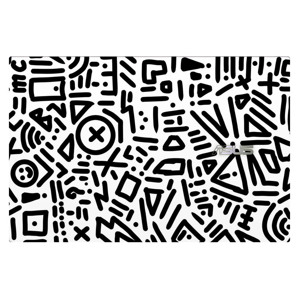 ASUS ZenBook 14 UX425E laptop skin - Playful Doodle Elements