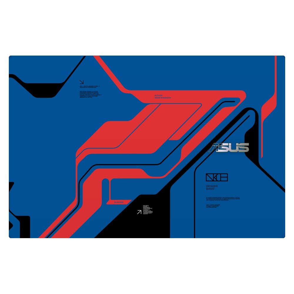 ASUS ZenBook 14 UX425E laptop skin - Prime Blue