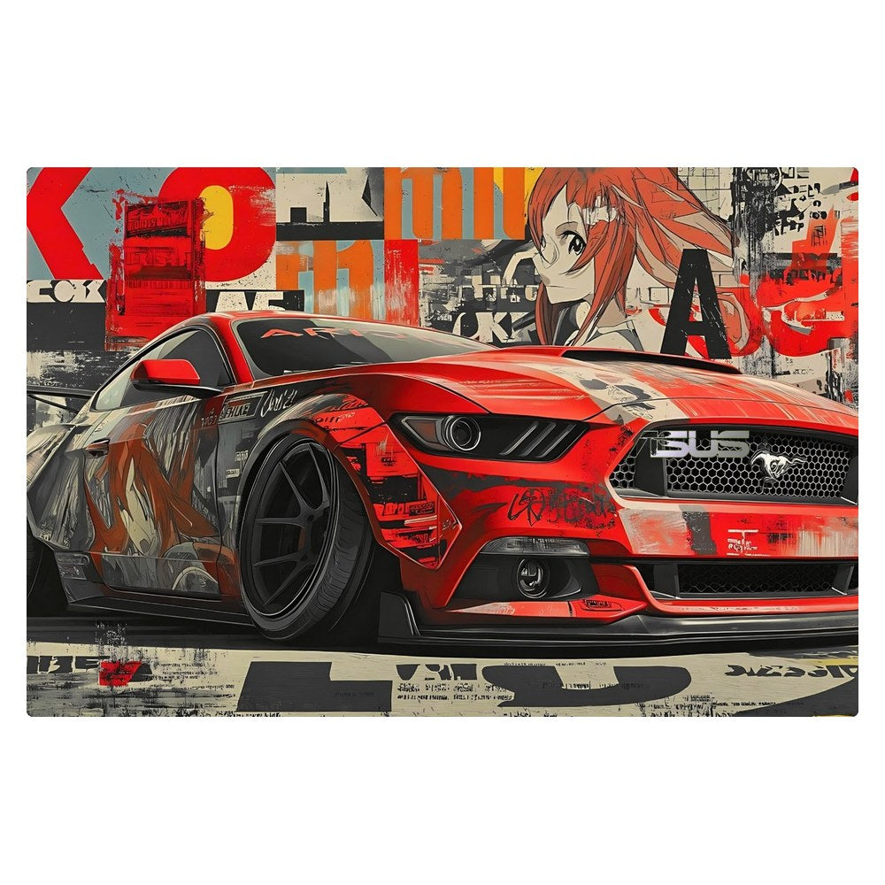 ASUS ZenBook 13 UX325 laptop skin - Scarlet Horsepower