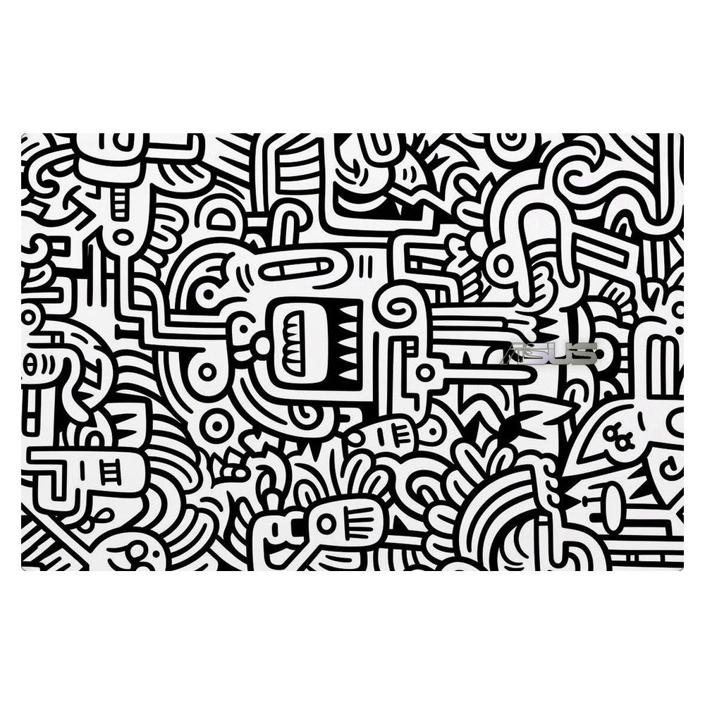 ASUS Zenbook 14, Q408UG laptop skin - Surreal Abstract Illustration