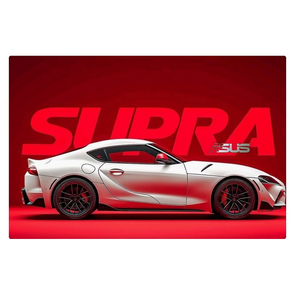 ASUS ZenBook 13 UX325 laptop skin - White Supra Studio Shot