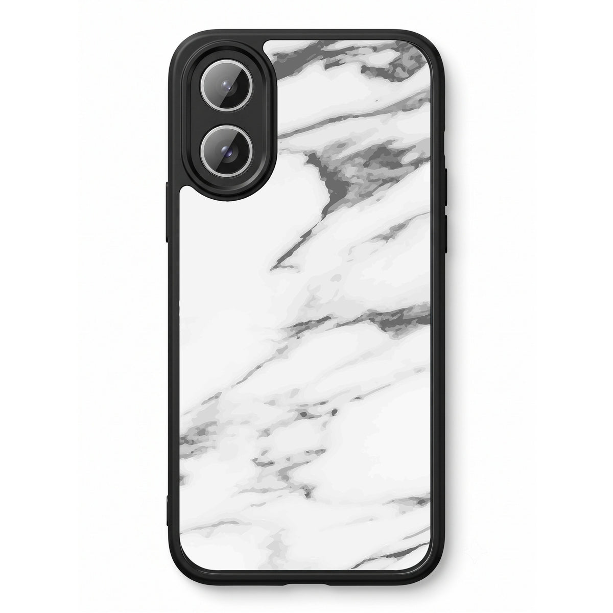 Marble White printed Doyers case, alternate view