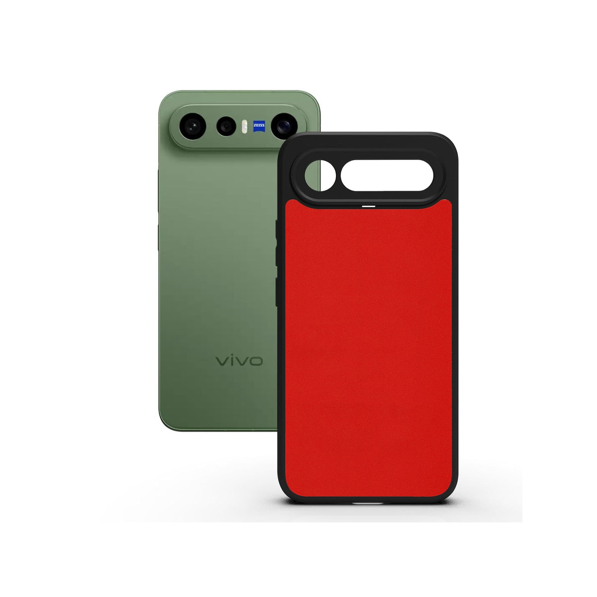 Matte Red printed Doyers case, alternate view
