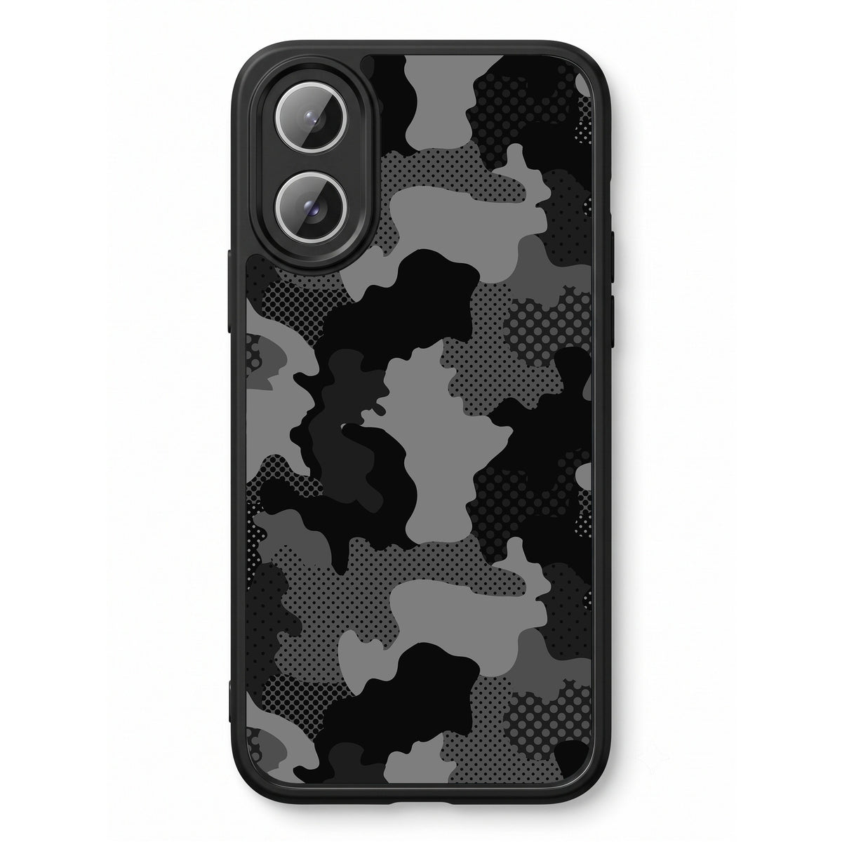 Military Black Camo printed Doyers case, alternate view