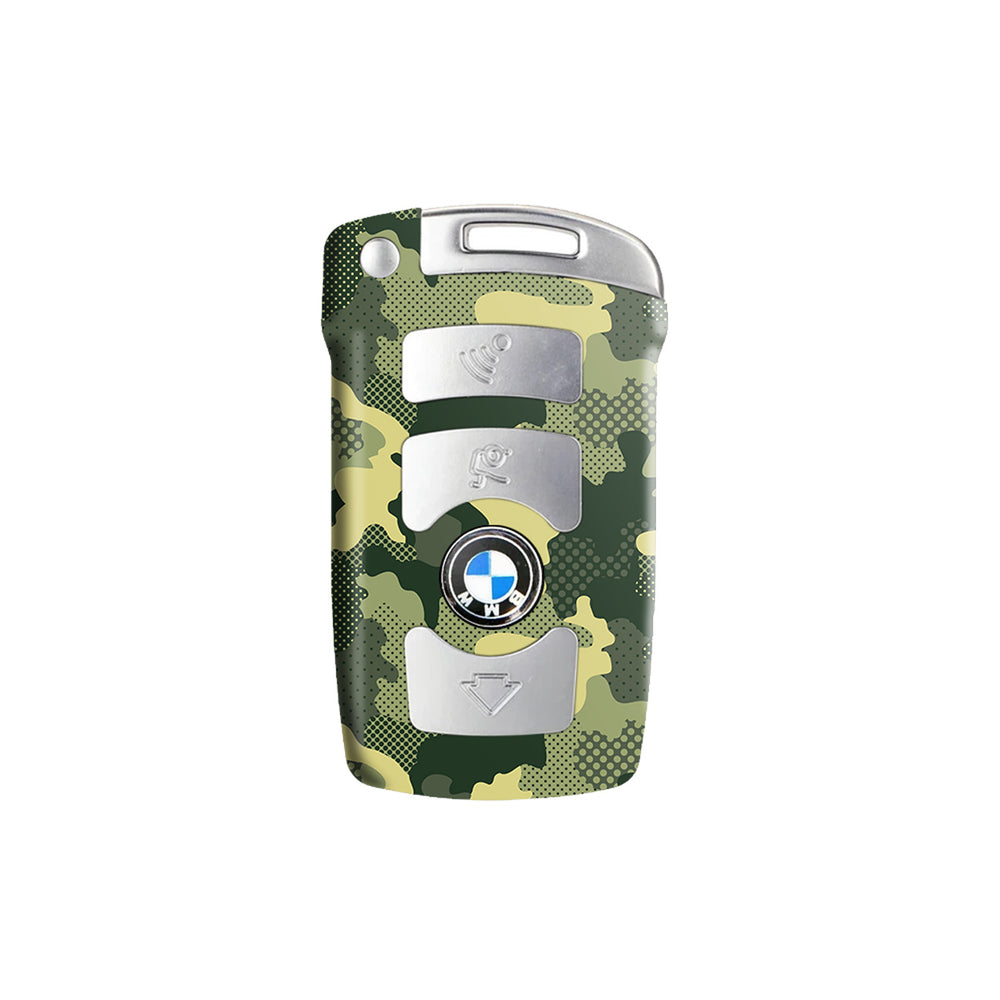 Kar Key Color Military Green Camo - Car Key Skins