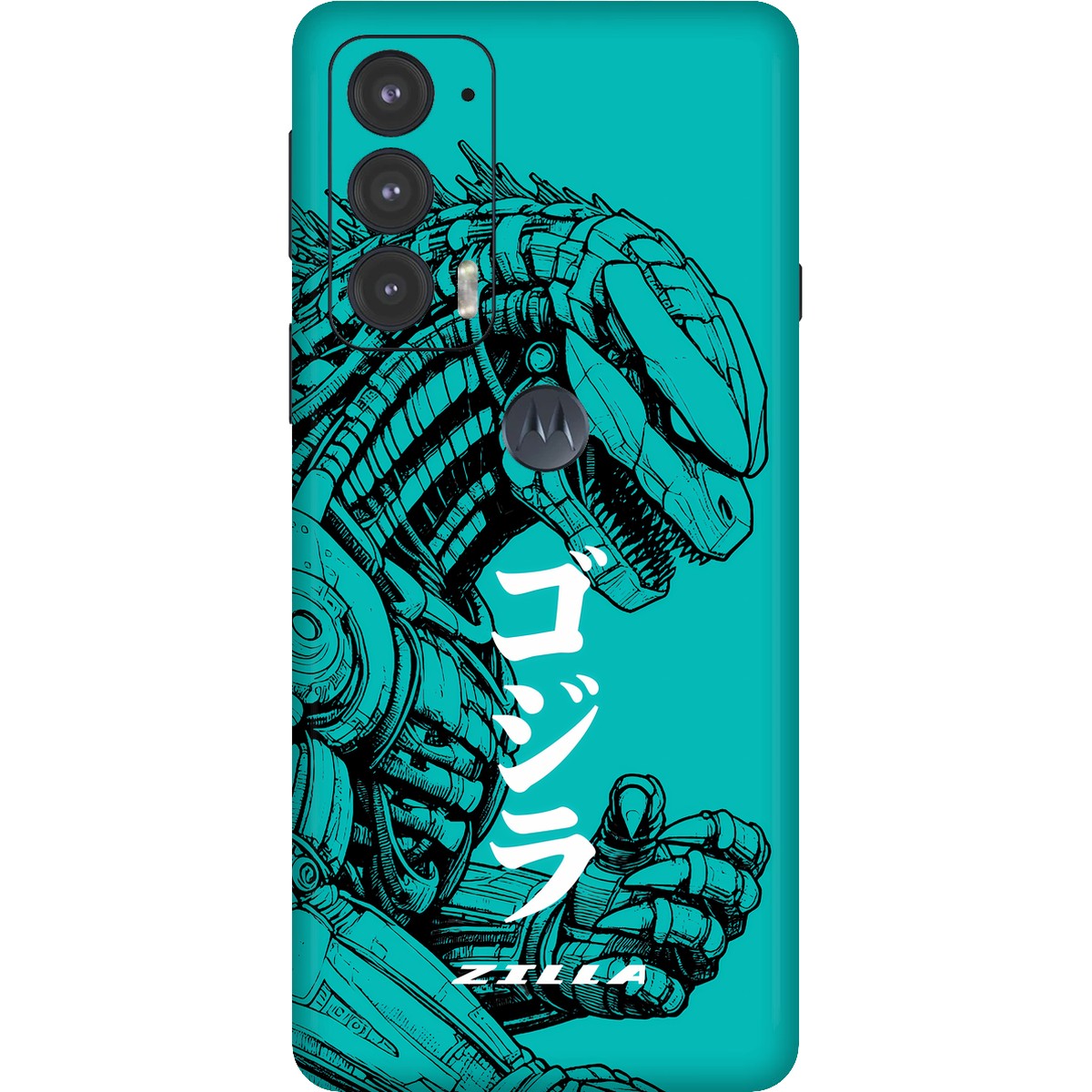 Zilla limited edition skin on moto edge 20 5g