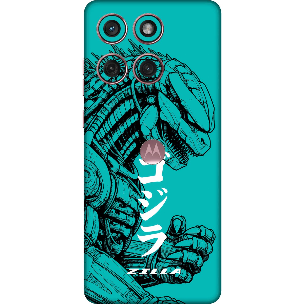 Zilla limited edition skin on moto edge 60 fusion 5g