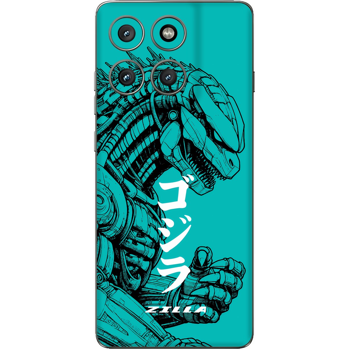 Zilla limited edition skin on moto edge 60 pro 5g
