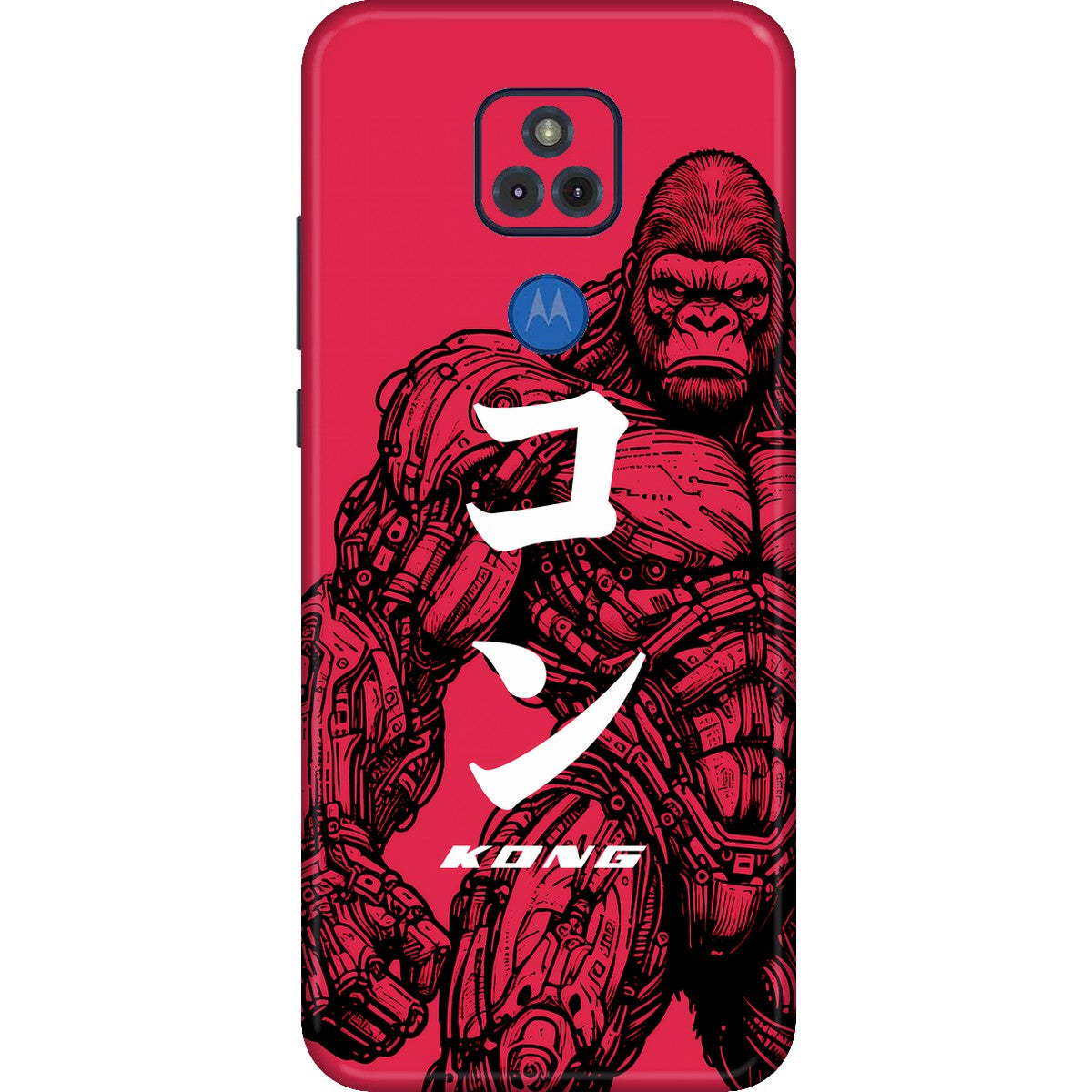 Kong limited edition skin on moto g play 2021