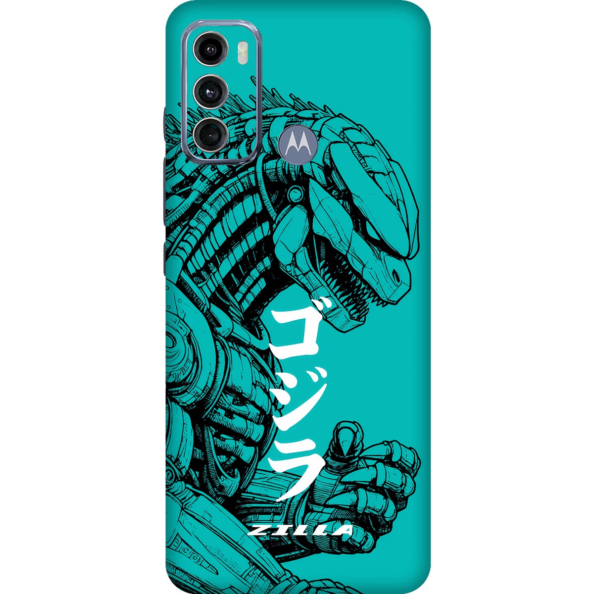 Zilla limited edition skin on moto g40 fusion
