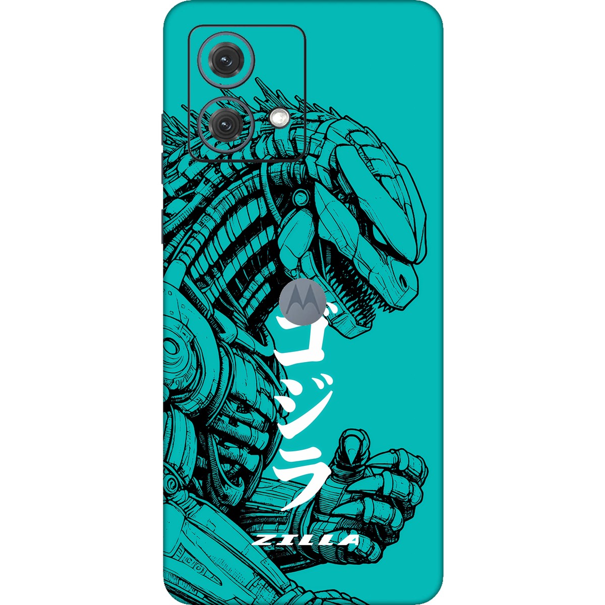 Zilla limited edition skin on moto g84 5g