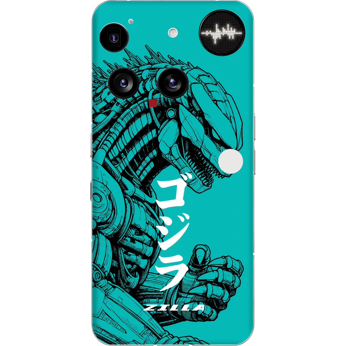Zilla limited edition skin on nothing phone 3