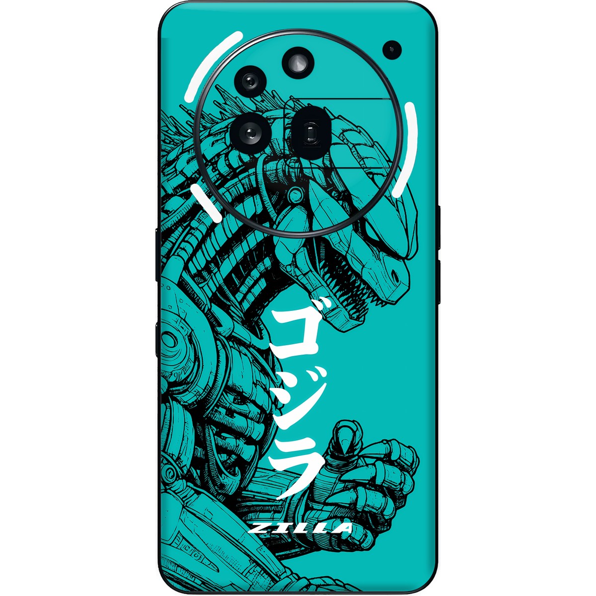 Zilla limited edition skin on nothing phone 3a pro