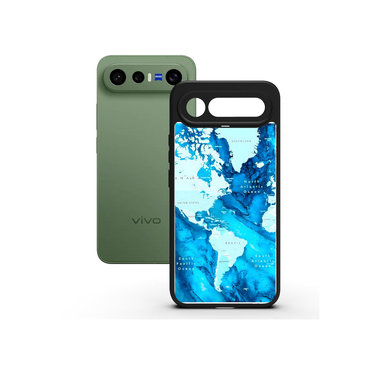 Oceanic Horizon printed Doyers case, alternate view