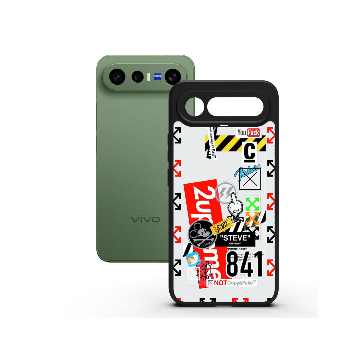Offpreme printed Doyers case, alternate view