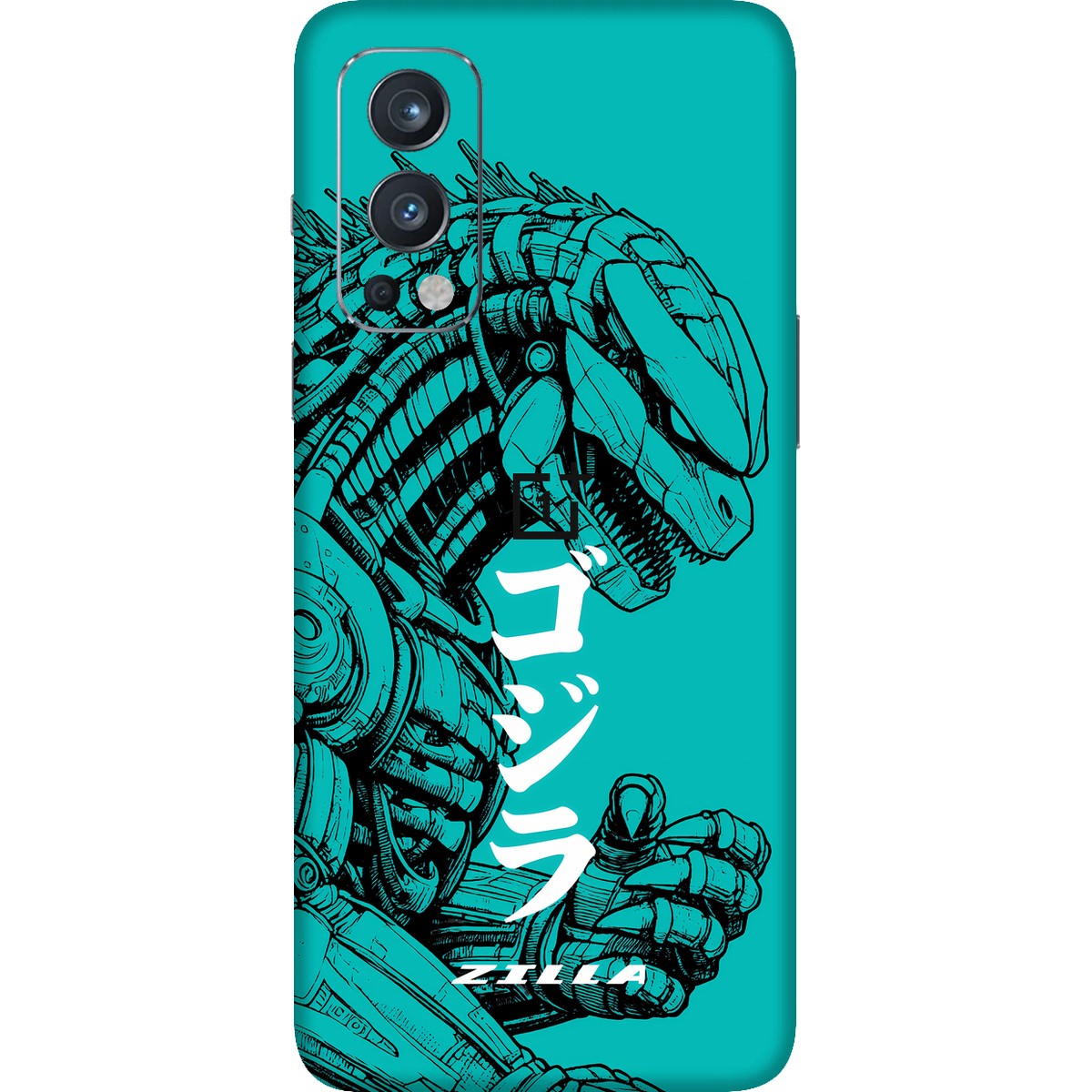 Zilla limited edition skin on oneplus nord 2