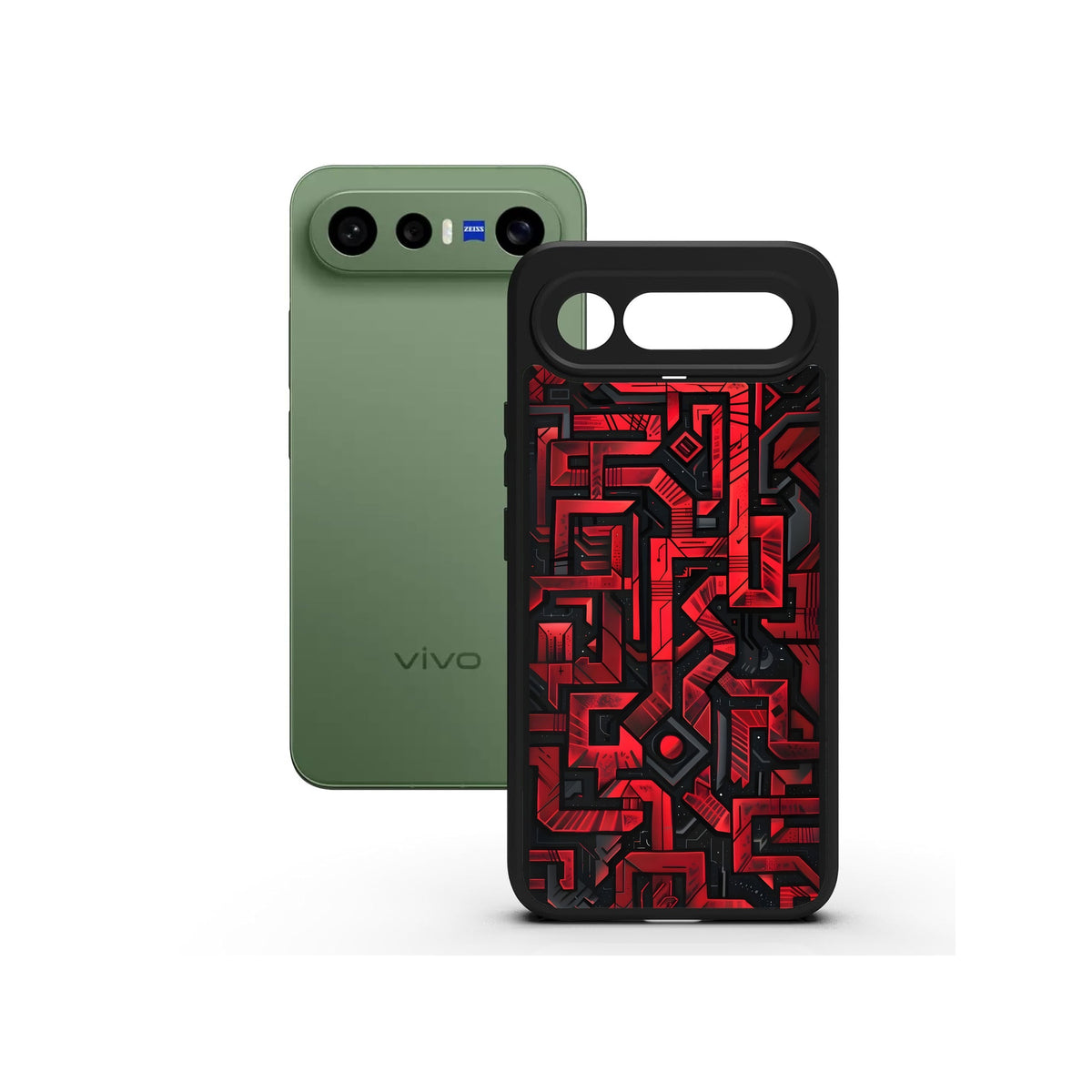 Onyx Ember printed Doyers case, alternate view