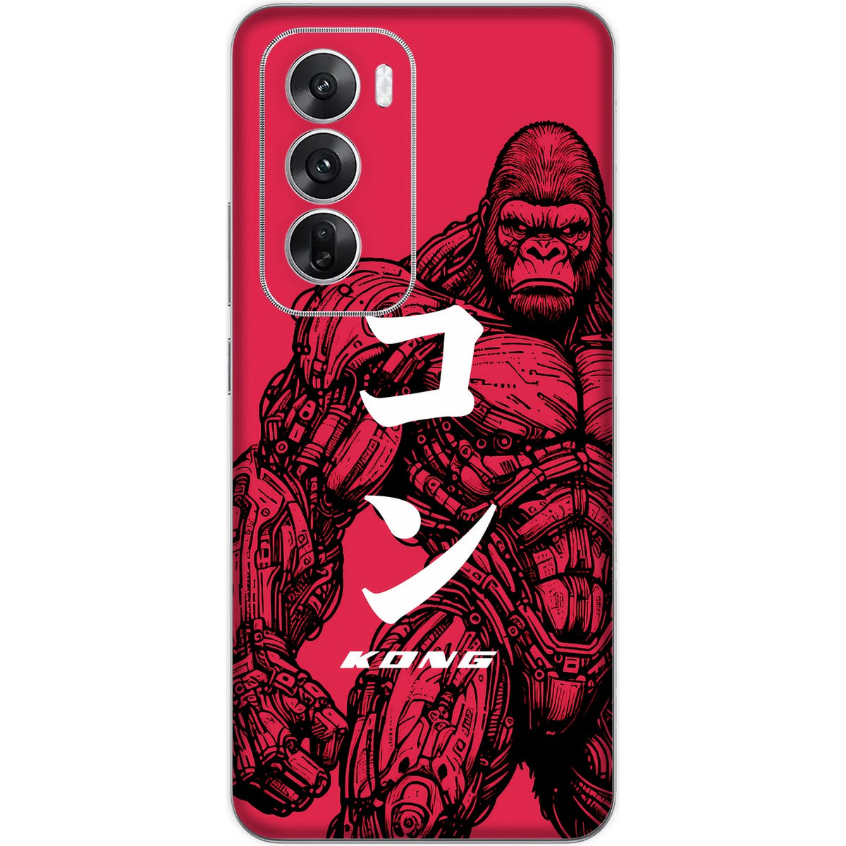 Kong limited edition skin on oppo reno 12 5g