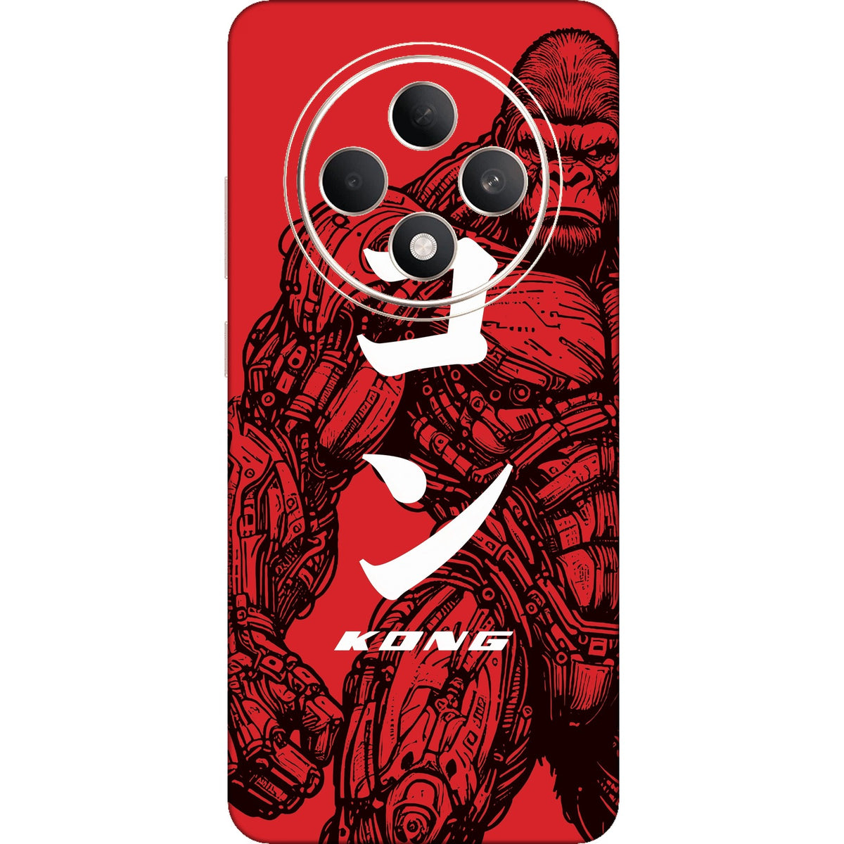 Kong skin on Oppo Reno 12F by Decalz - Kongzilla limited edition