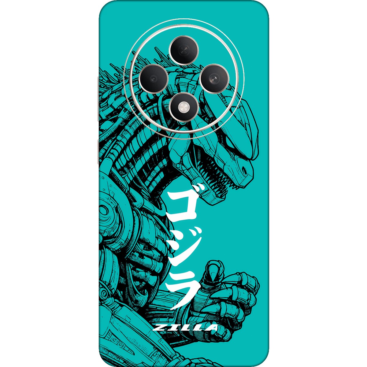 Zilla limited edition skin on oppo reno 12f