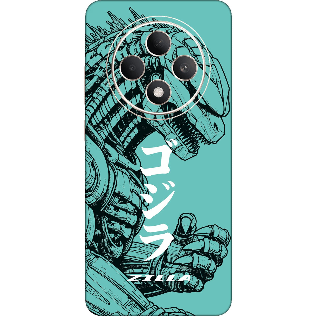 Zilla skin on Oppo Reno 12F by Decalz - Kongzilla limited edition