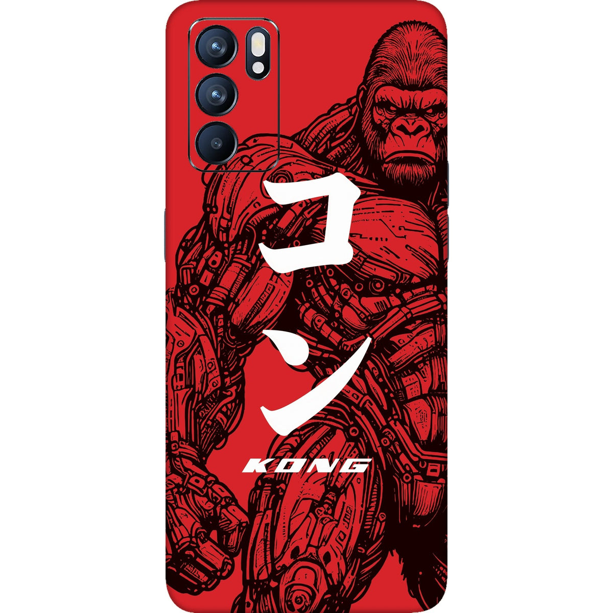 Kong skin on Oppo Reno 6 Pro (5G) by Decalz - Kongzilla limited edition