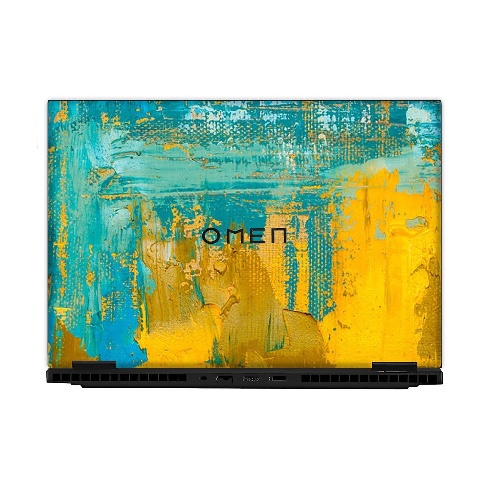 Painting skin on Hp Omen Gaming 16-AM0241TX by Decalz
