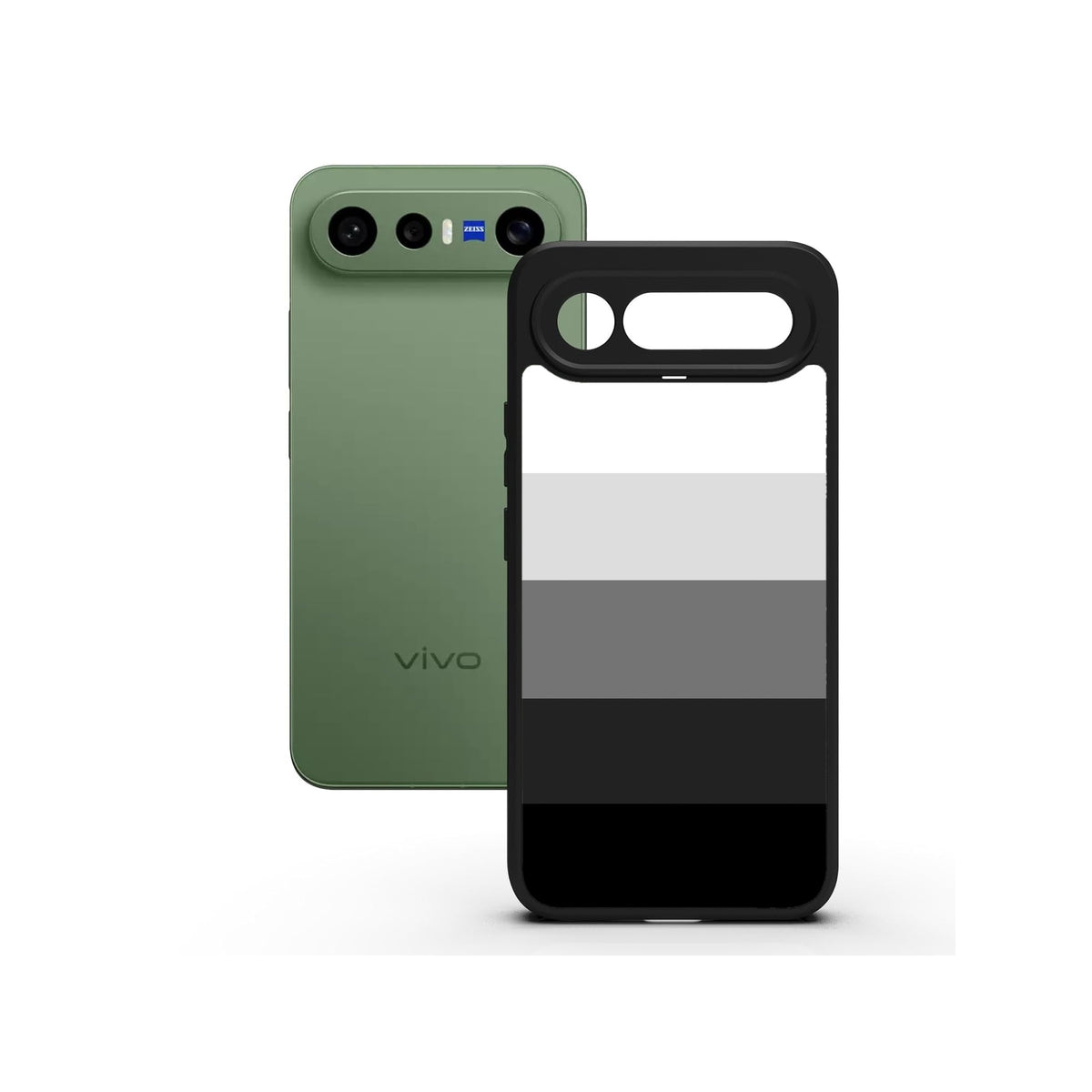 Palette White printed Doyers case, alternate view