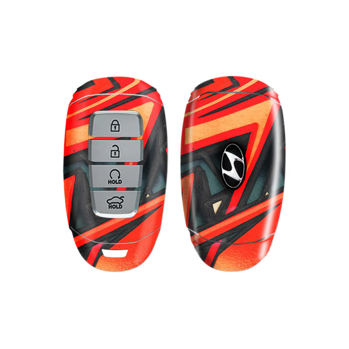 Powdercoat Car Key Plasma - Car Key Skins