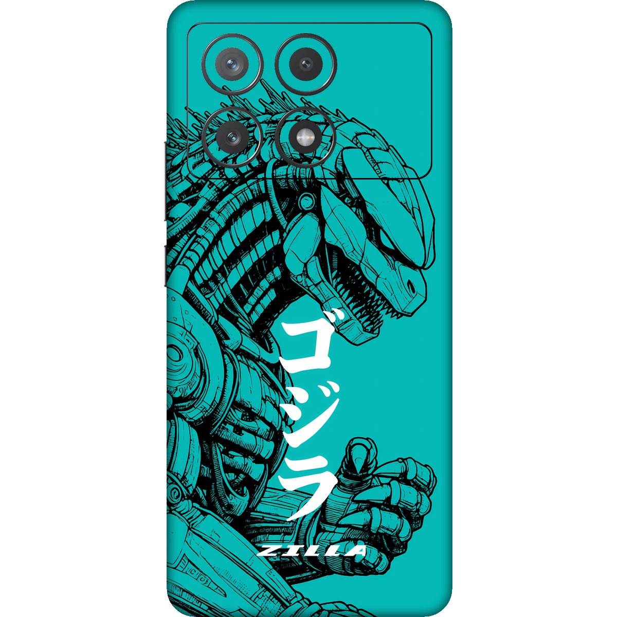 Zilla limited edition skin on poco x6 pro 5g