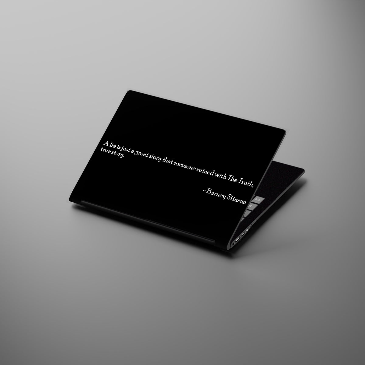 Stinson Quote - Laptop Skins & Wraps