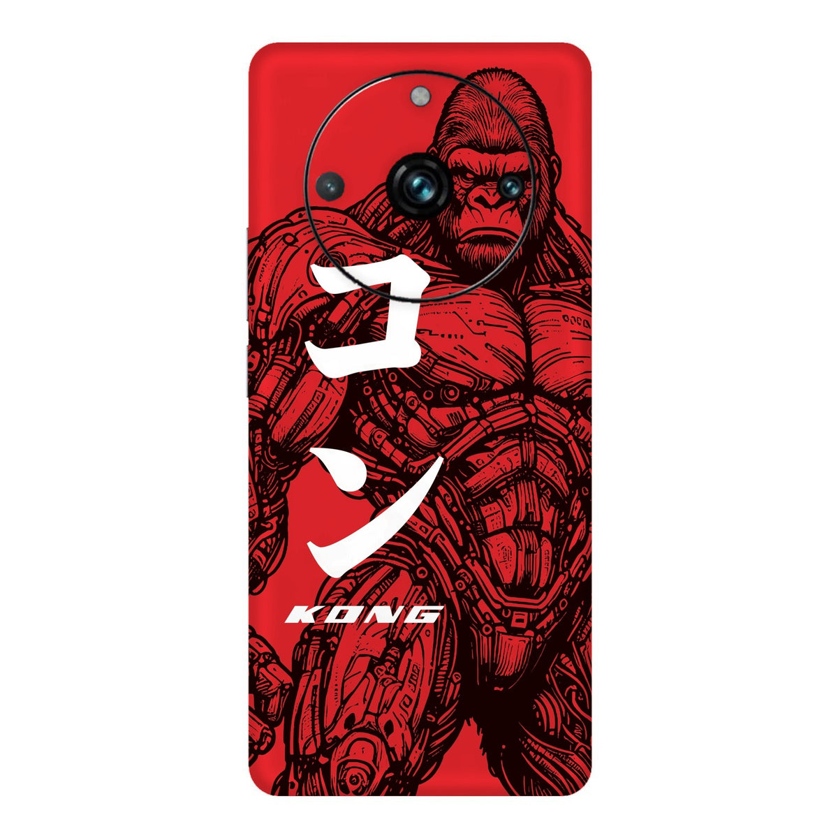 Kong skin on Realme 11 Pro Plus by Decalz - Kongzilla limited edition