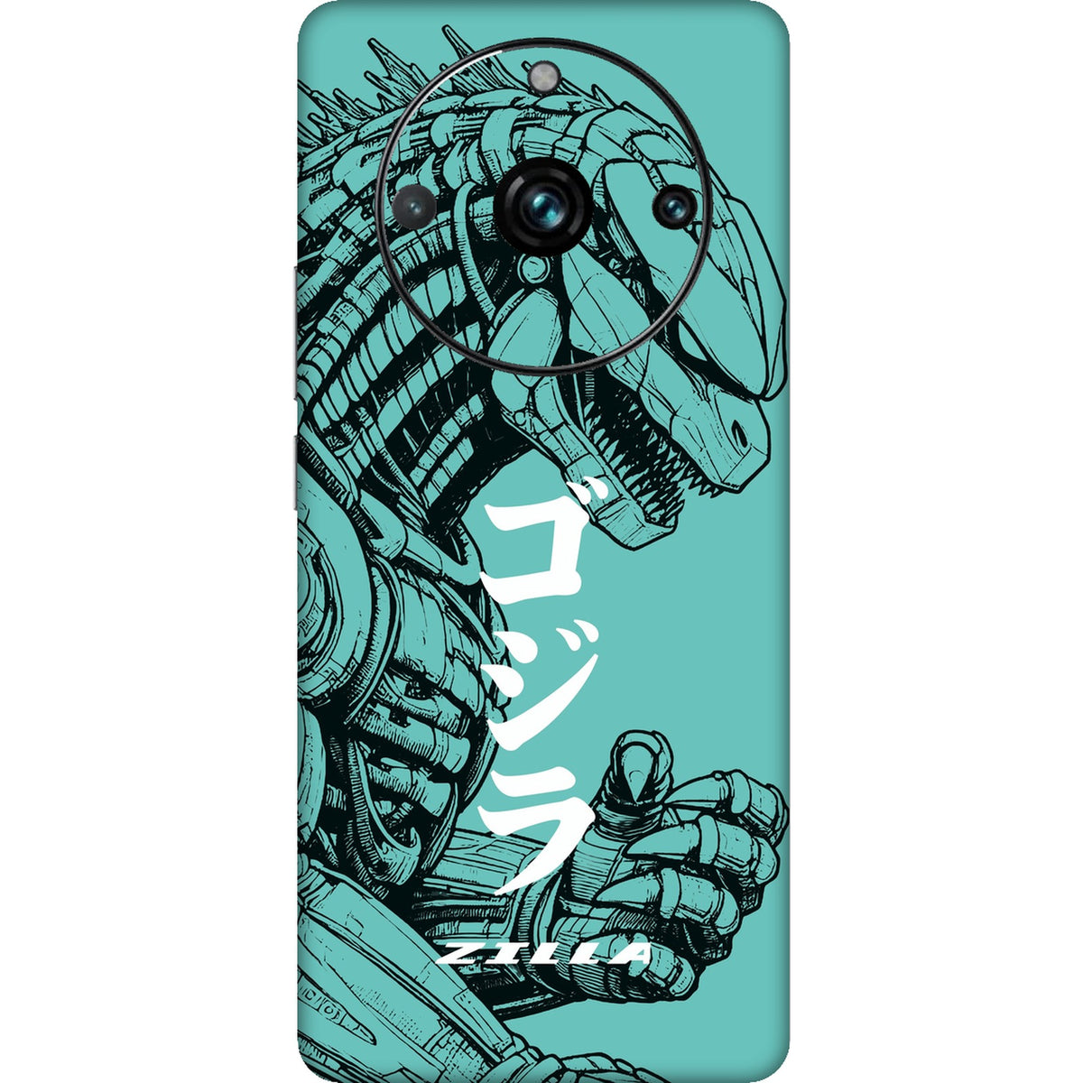Zilla skin on Realme 11 Pro Plus by Decalz - Kongzilla limited edition