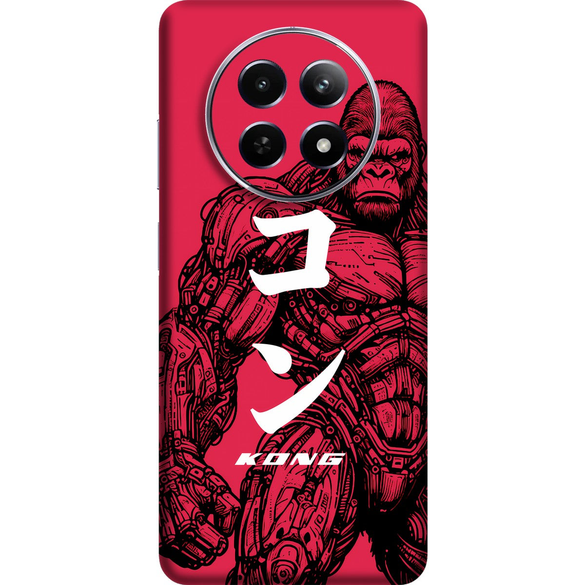 Kong limited edition skin on Realme 12x (5G)